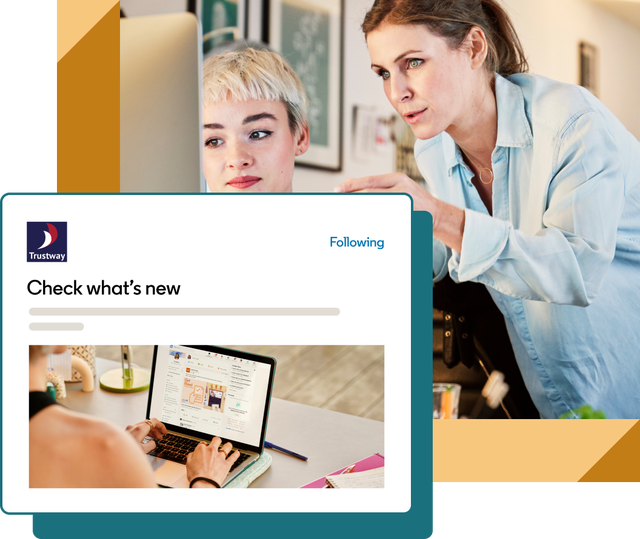 Image représentant l’établissement d’une marque avec les Pages LinkedIn