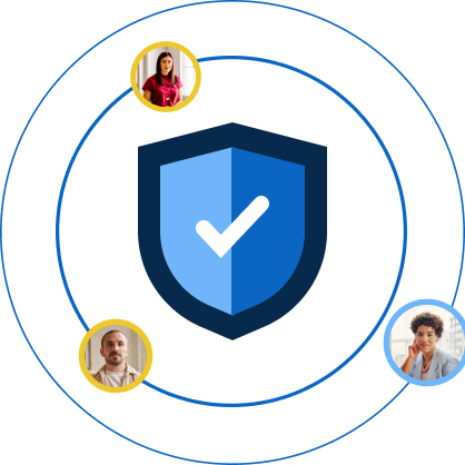 Shield Icon with checkmark in the center