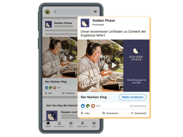 Golden Phase brand content promotion ad