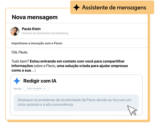 Imagem da IU do produto representando o engajamento eficiente