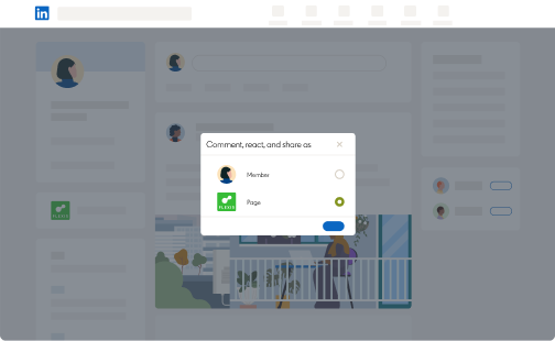Image décrivant l’interface utilisateur de réponse au nom de votre Page