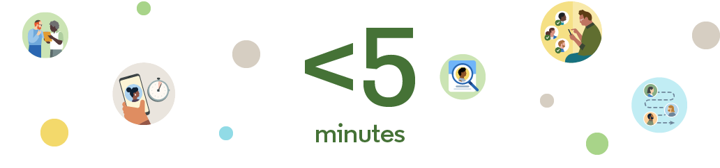 Illustration of 5 minute stat