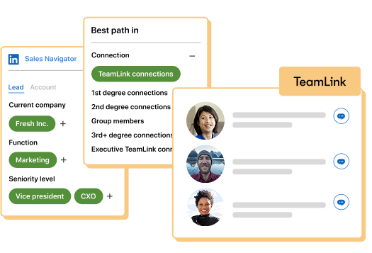 Product UI image representing TeamLink