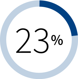 23%